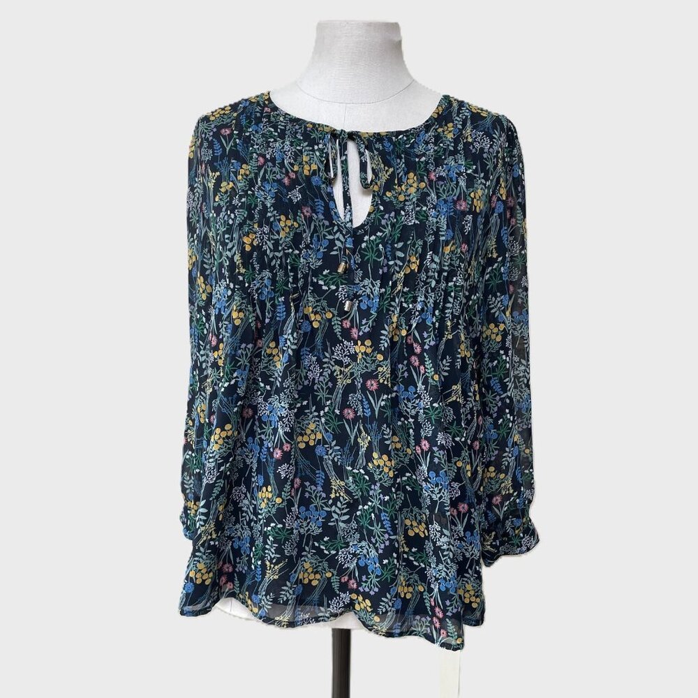 Tommy Hilfiger Floral Long Sleeve Blouse